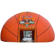used inflatable tent NBA basketball  
